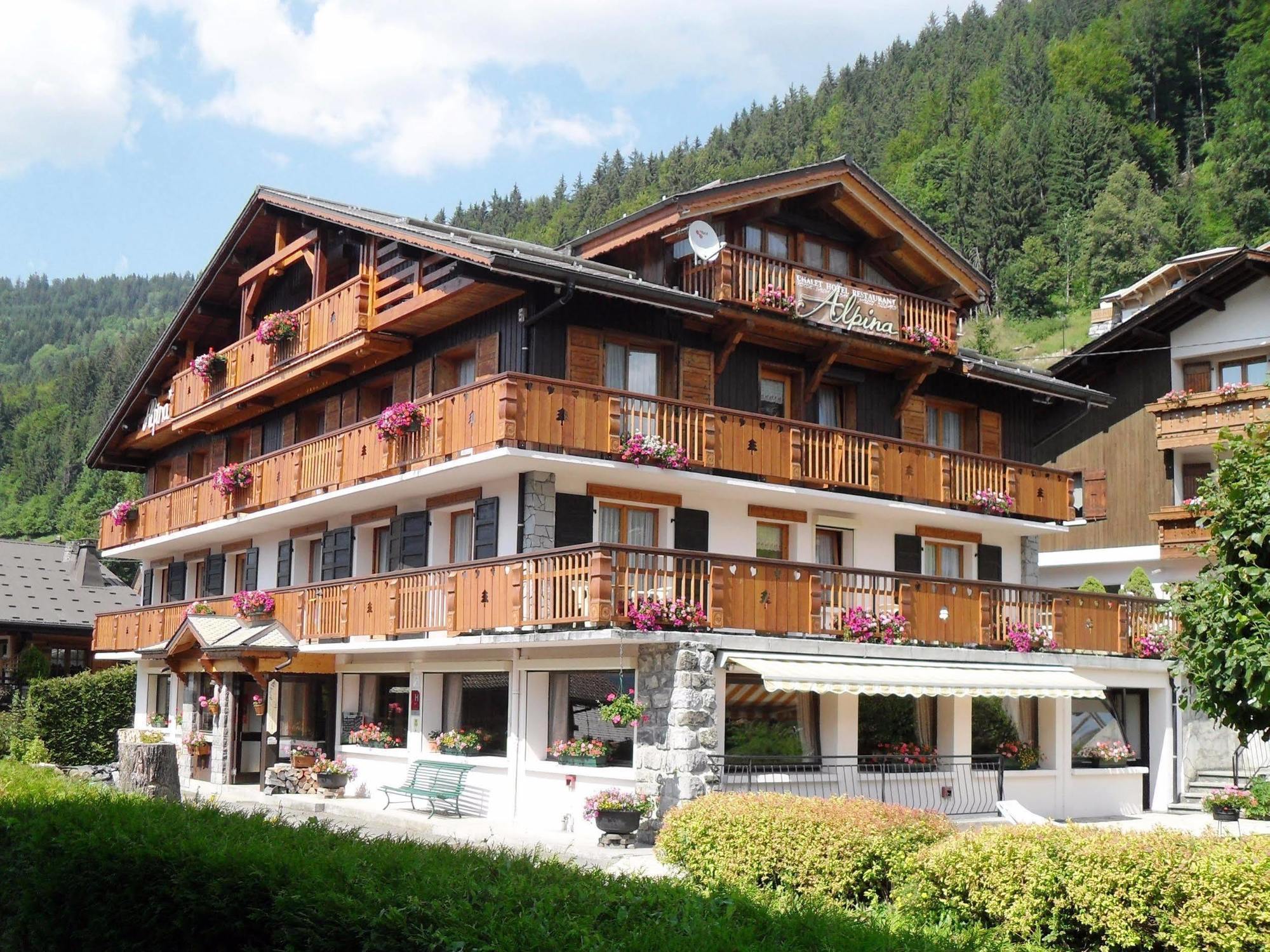 Hotel Alpina Morzine Exterior foto